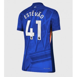 Fotbalové Dres Chelsea Estevao Willian #41 Dámské Domácí Oblečení 2025-26 Krátký Rukáv